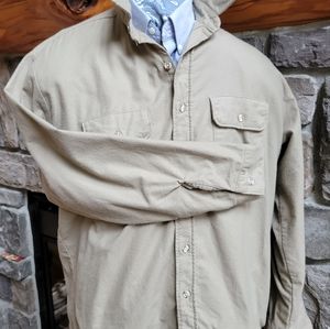 Five Brother khaki color flannel shirt XL